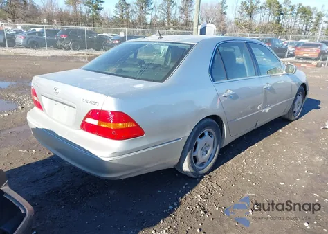 2002 Lexus Ls 430 from USA, damaged, VIN JTHBN30F020081972